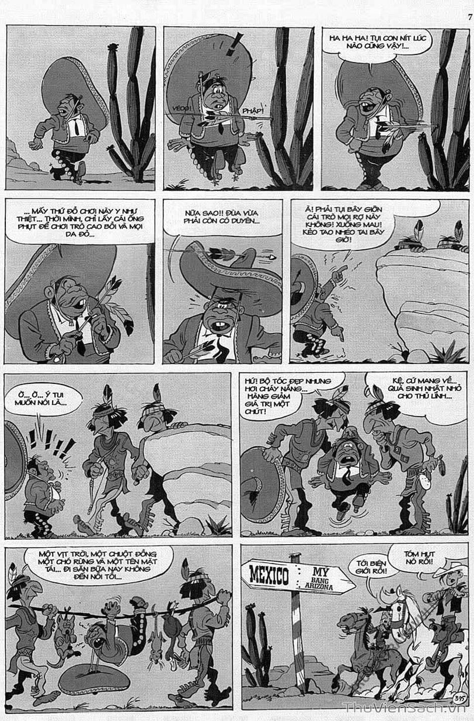 Truyện Tranh Cuộc Phiêu Lưu Kỳ Thú Của Lucky Luke trang 3