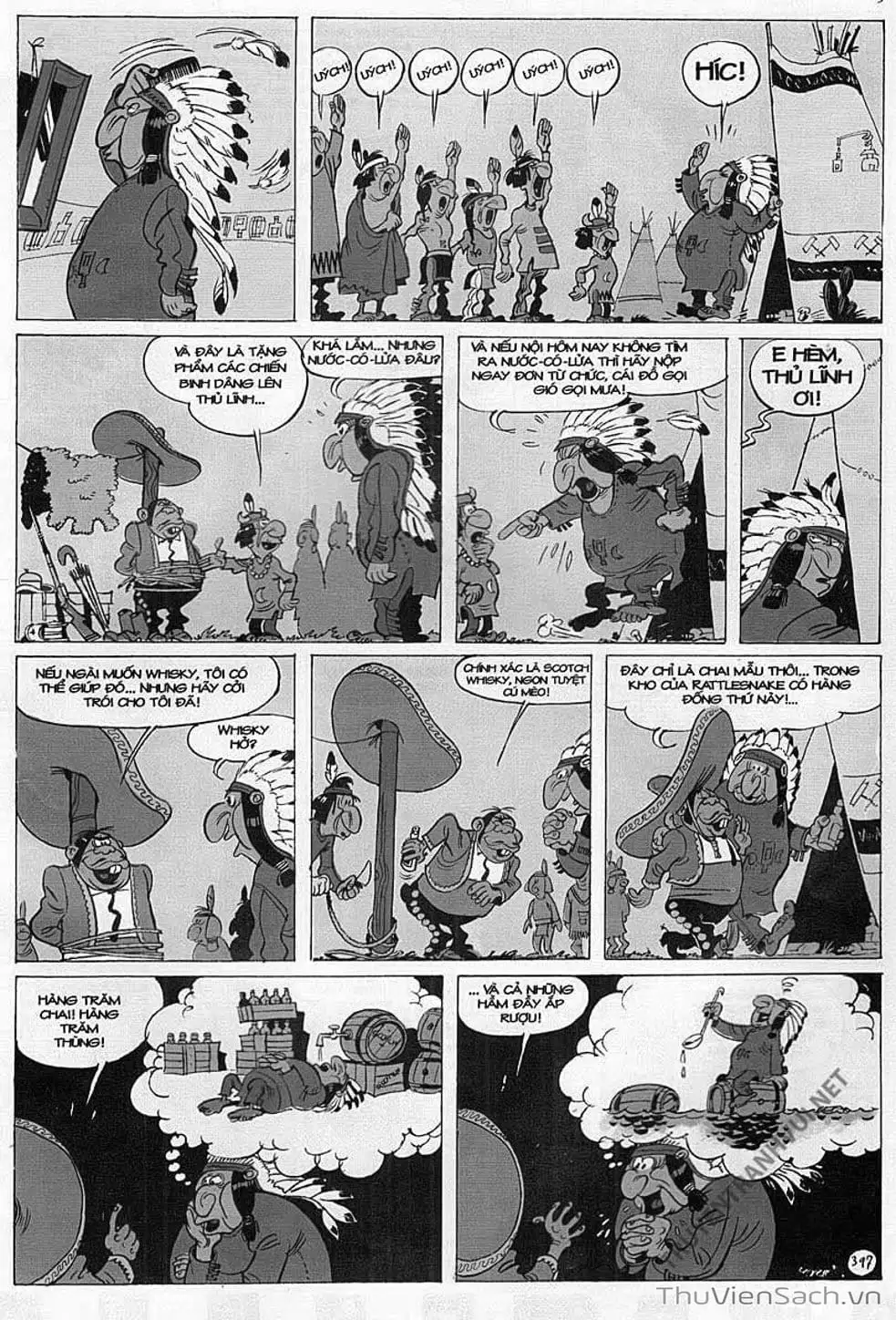 Truyện Tranh Cuộc Phiêu Lưu Kỳ Thú Của Lucky Luke trang 3