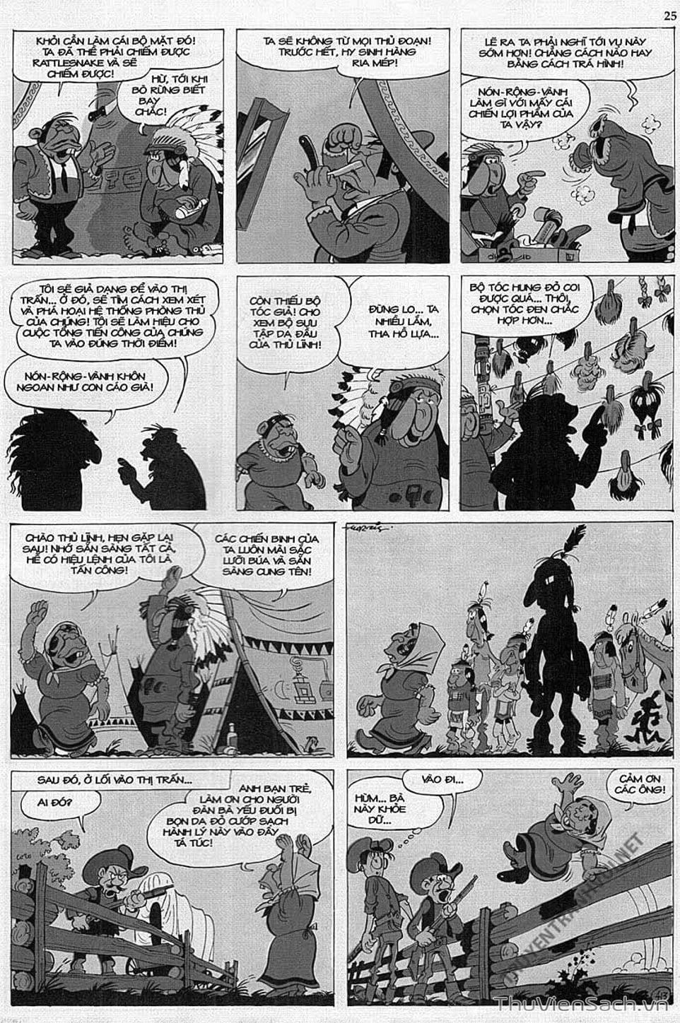 Truyện Tranh Cuộc Phiêu Lưu Kỳ Thú Của Lucky Luke trang 3