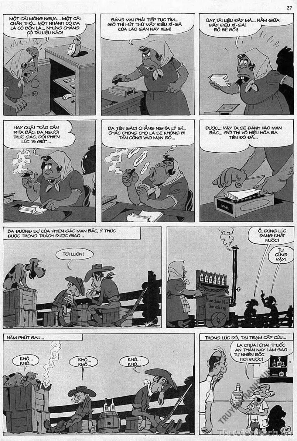 Truyện Tranh Cuộc Phiêu Lưu Kỳ Thú Của Lucky Luke trang 3