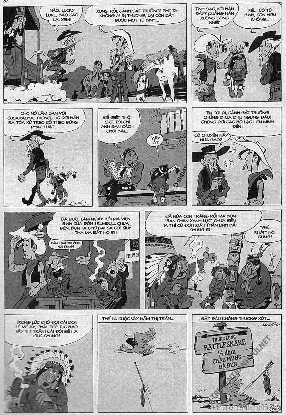 Truyện Tranh Cuộc Phiêu Lưu Kỳ Thú Của Lucky Luke trang 3