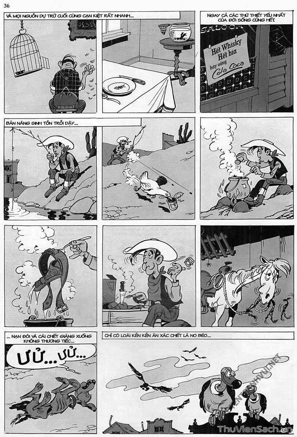 Truyện Tranh Cuộc Phiêu Lưu Kỳ Thú Của Lucky Luke trang 3