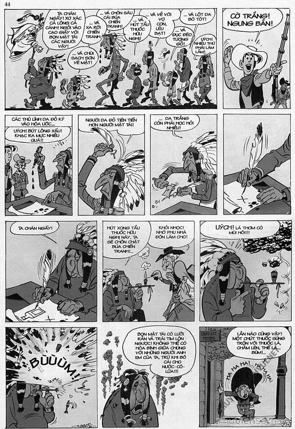 Truyện Tranh Cuộc Phiêu Lưu Kỳ Thú Của Lucky Luke trang 3