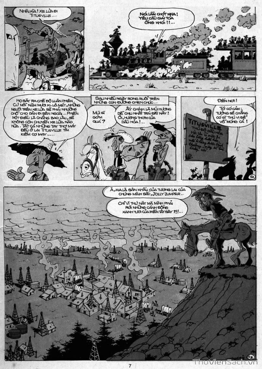 Truyện Tranh Cuộc Phiêu Lưu Kỳ Thú Của Lucky Luke trang 3