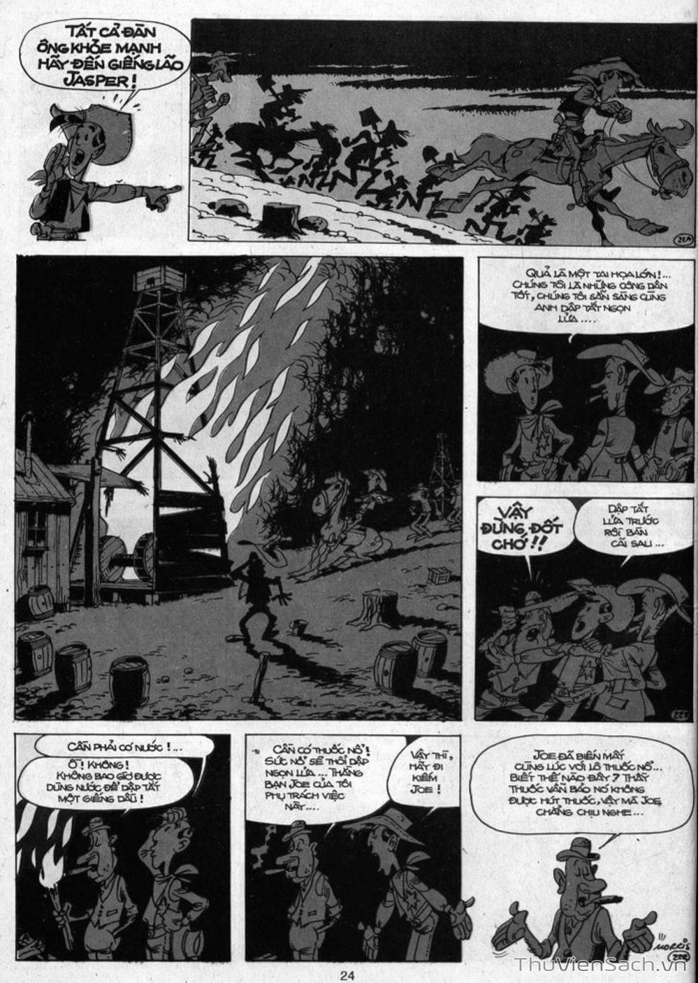 Truyện Tranh Cuộc Phiêu Lưu Kỳ Thú Của Lucky Luke trang 3