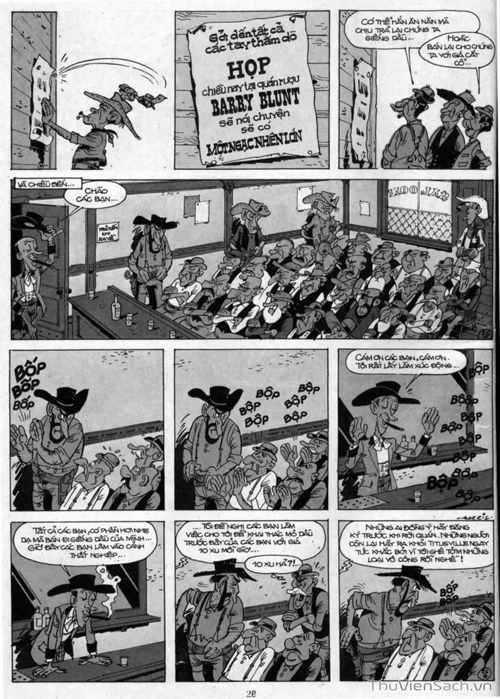 Truyện Tranh Cuộc Phiêu Lưu Kỳ Thú Của Lucky Luke trang 3