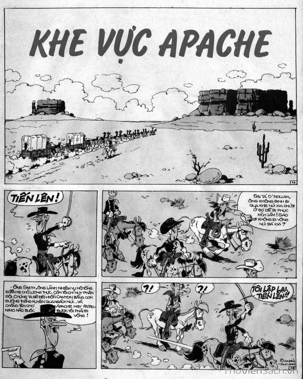 Truyện Tranh Cuộc Phiêu Lưu Kỳ Thú Của Lucky Luke trang 3