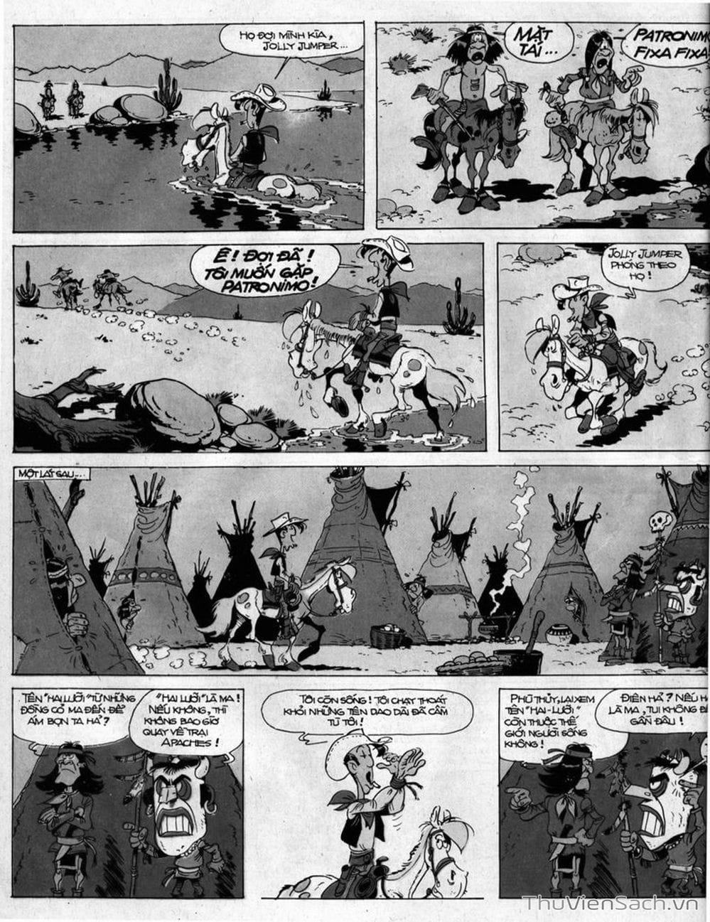 Truyện Tranh Cuộc Phiêu Lưu Kỳ Thú Của Lucky Luke trang 3