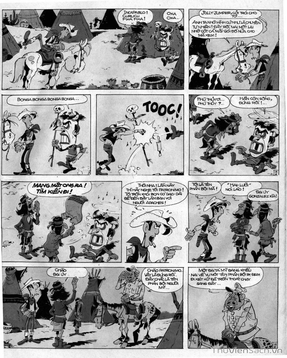 Truyện Tranh Cuộc Phiêu Lưu Kỳ Thú Của Lucky Luke trang 3