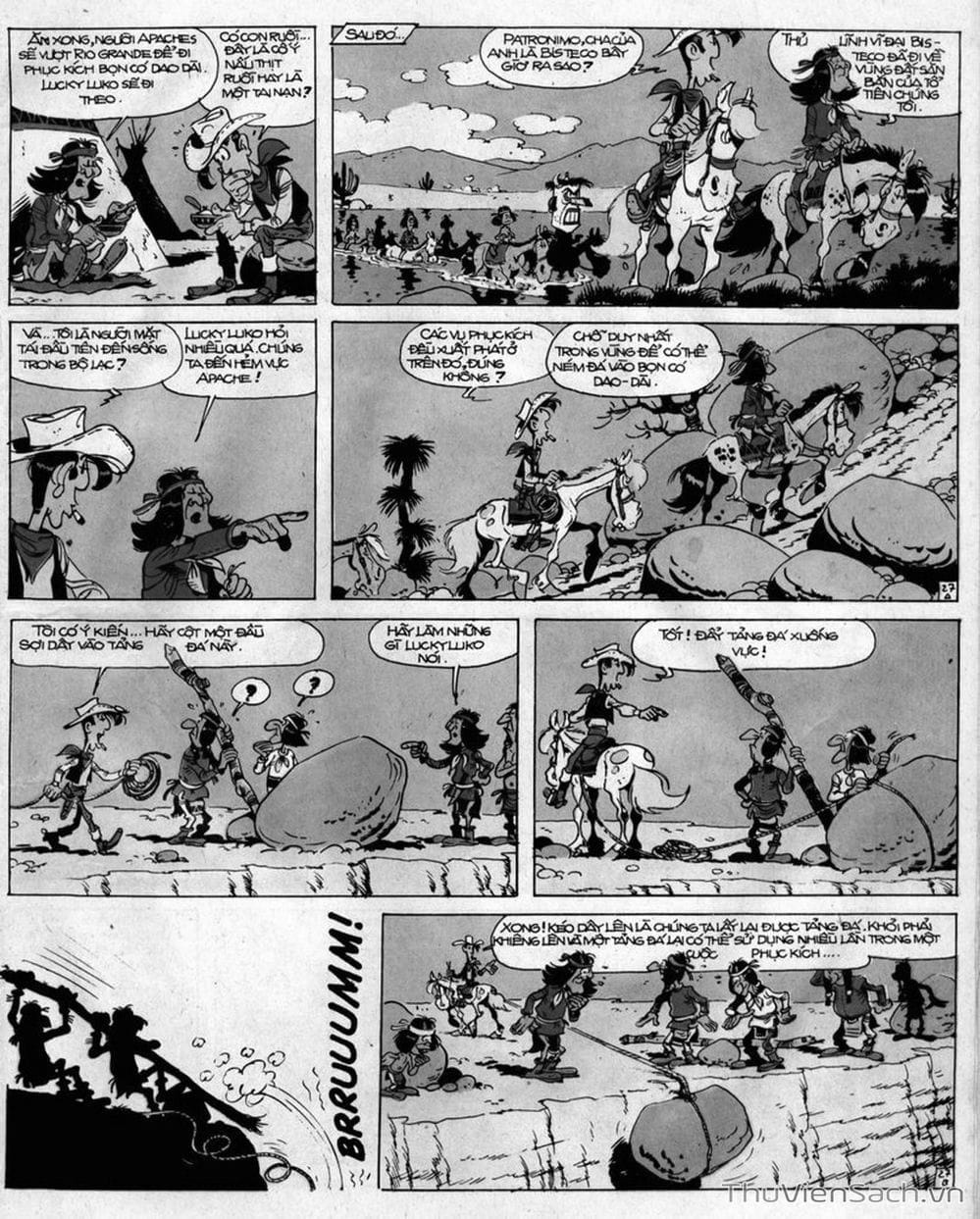 Truyện Tranh Cuộc Phiêu Lưu Kỳ Thú Của Lucky Luke trang 3