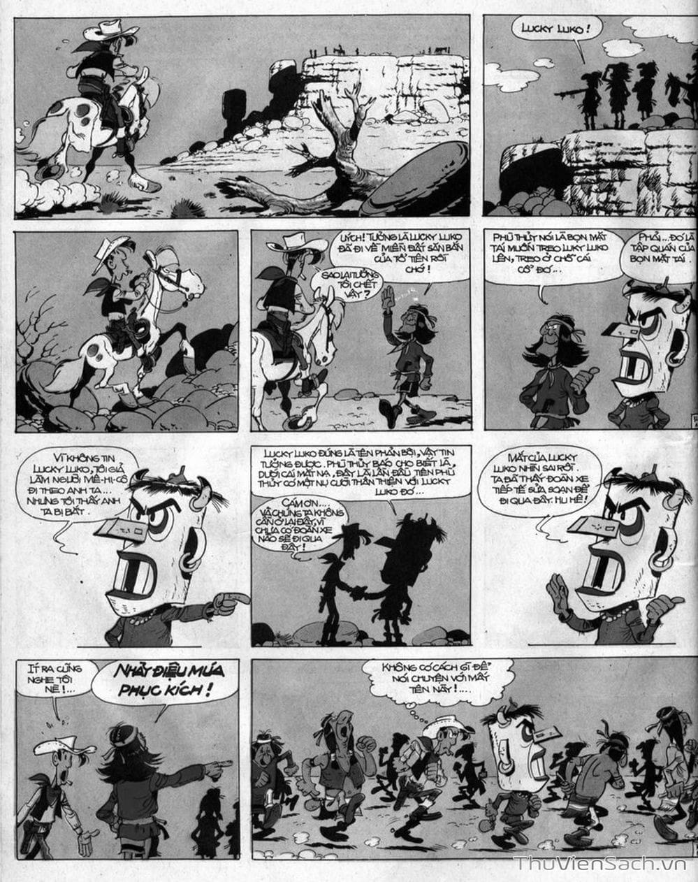 Truyện Tranh Cuộc Phiêu Lưu Kỳ Thú Của Lucky Luke trang 3