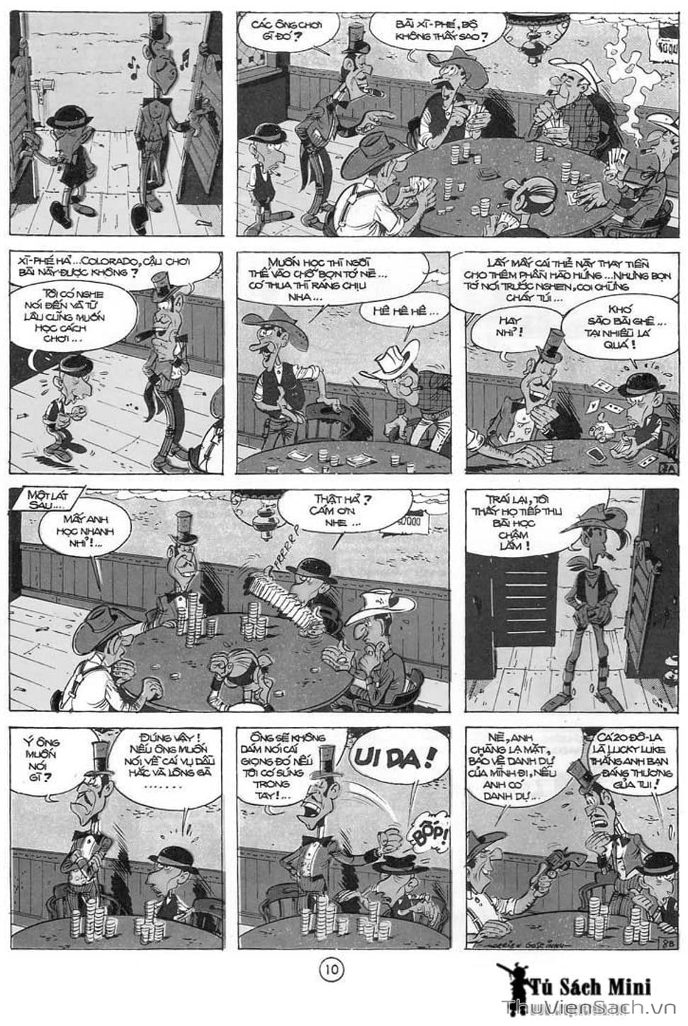 Truyện Tranh Cuộc Phiêu Lưu Kỳ Thú Của Lucky Luke trang 3