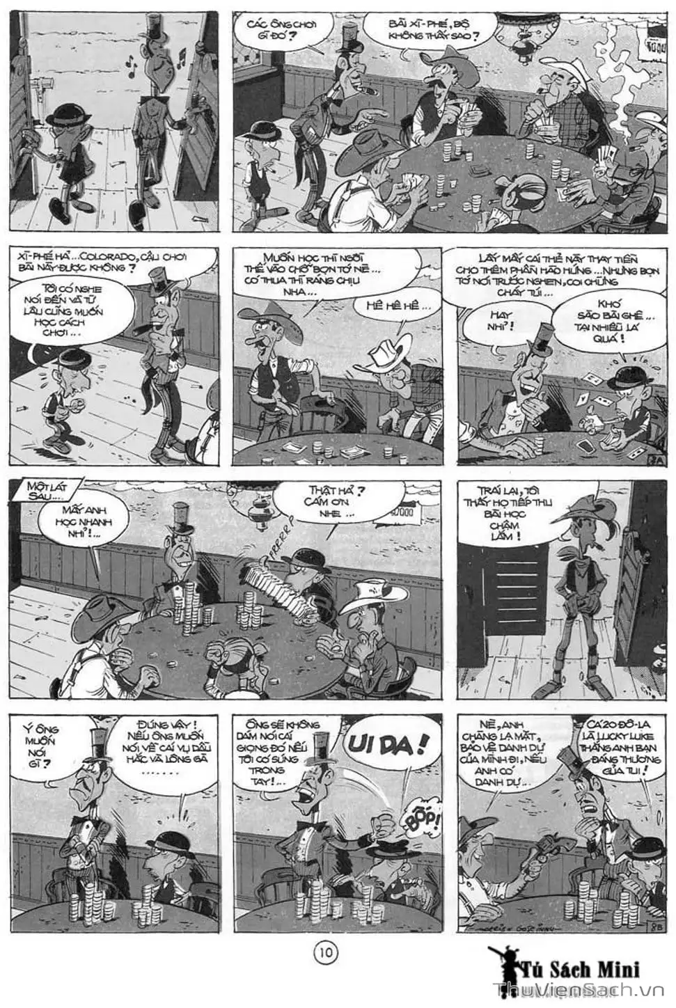 Truyện Tranh Cuộc Phiêu Lưu Kỳ Thú Của Lucky Luke trang 3