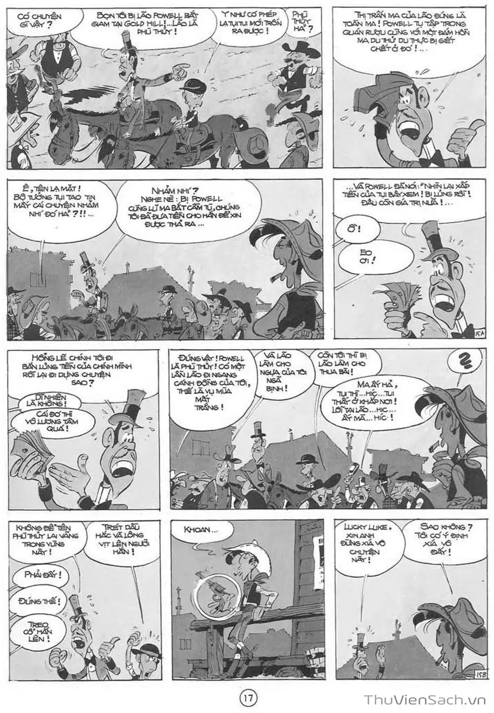 Truyện Tranh Cuộc Phiêu Lưu Kỳ Thú Của Lucky Luke trang 3