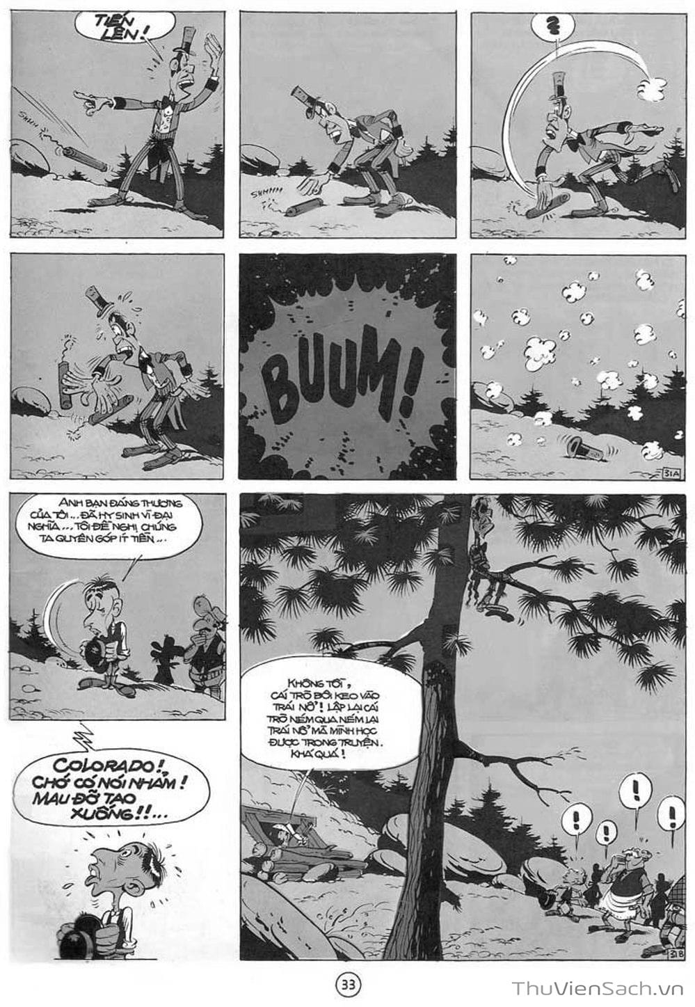 Truyện Tranh Cuộc Phiêu Lưu Kỳ Thú Của Lucky Luke trang 3