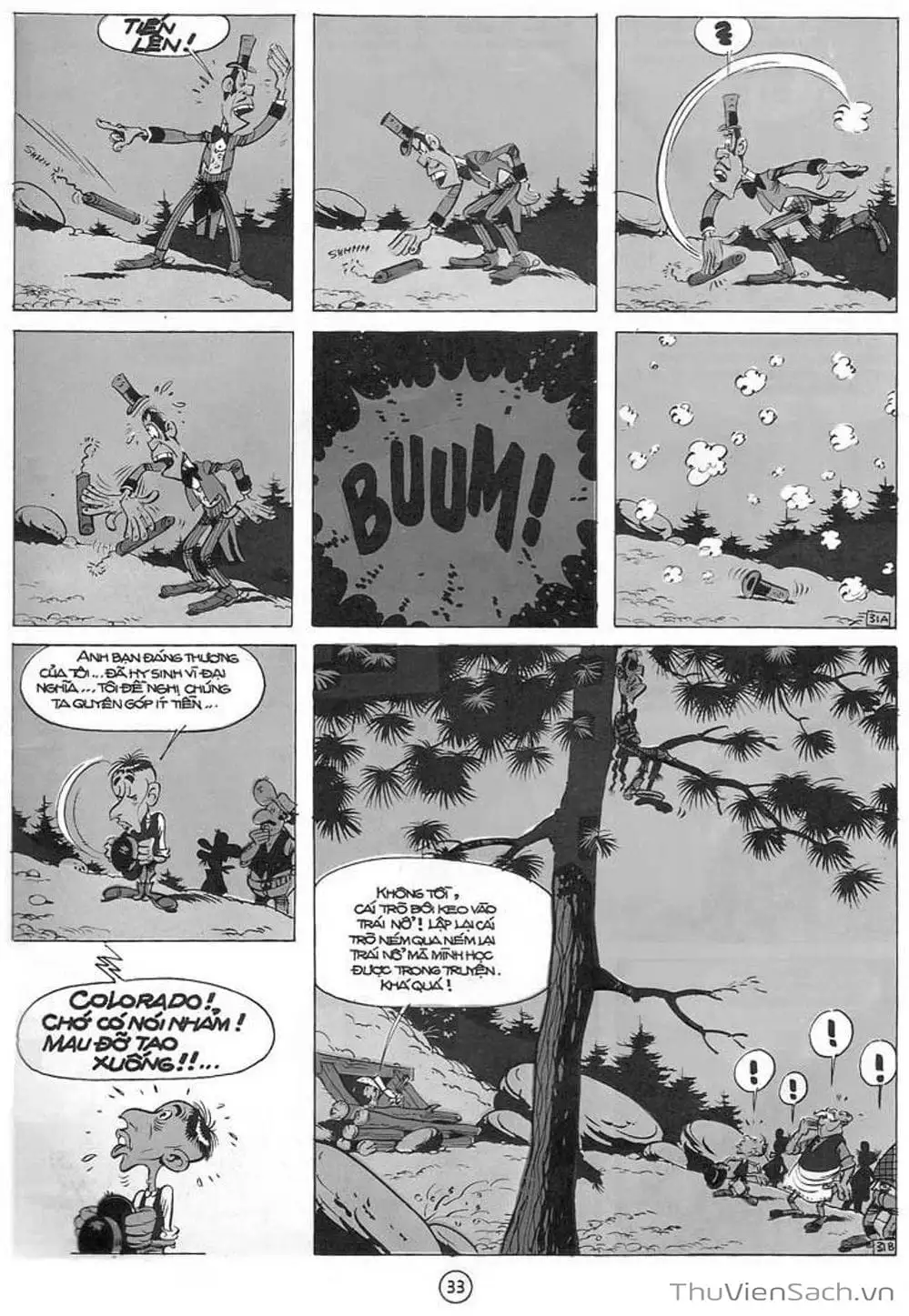 Truyện Tranh Cuộc Phiêu Lưu Kỳ Thú Của Lucky Luke trang 3