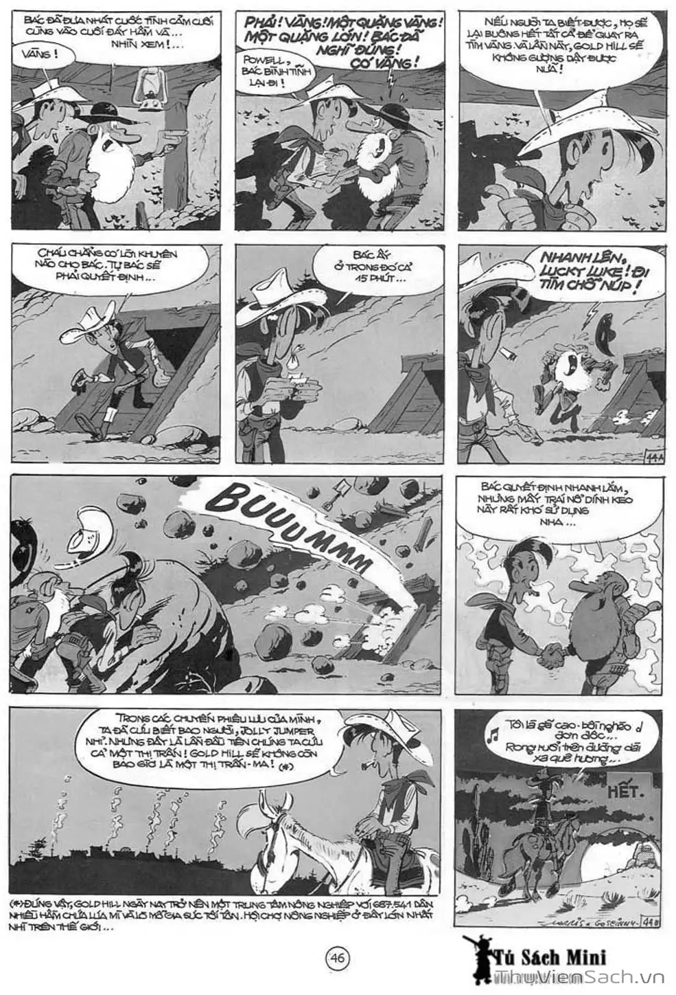 Truyện Tranh Cuộc Phiêu Lưu Kỳ Thú Của Lucky Luke trang 3