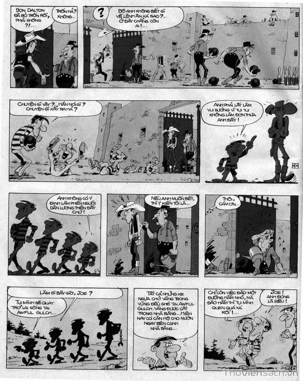 Truyện Tranh Cuộc Phiêu Lưu Kỳ Thú Của Lucky Luke trang 3