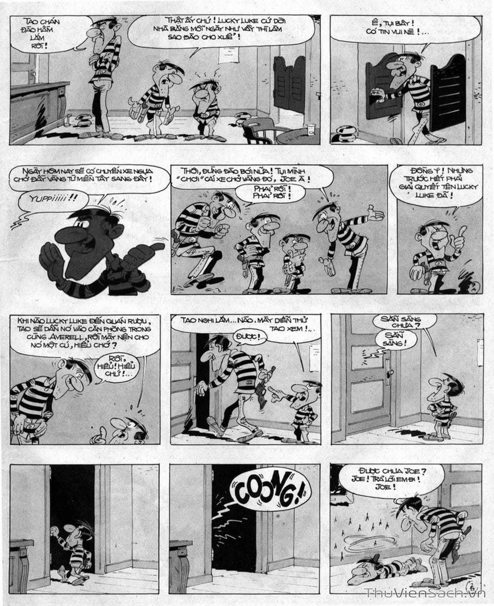 Truyện Tranh Cuộc Phiêu Lưu Kỳ Thú Của Lucky Luke trang 3
