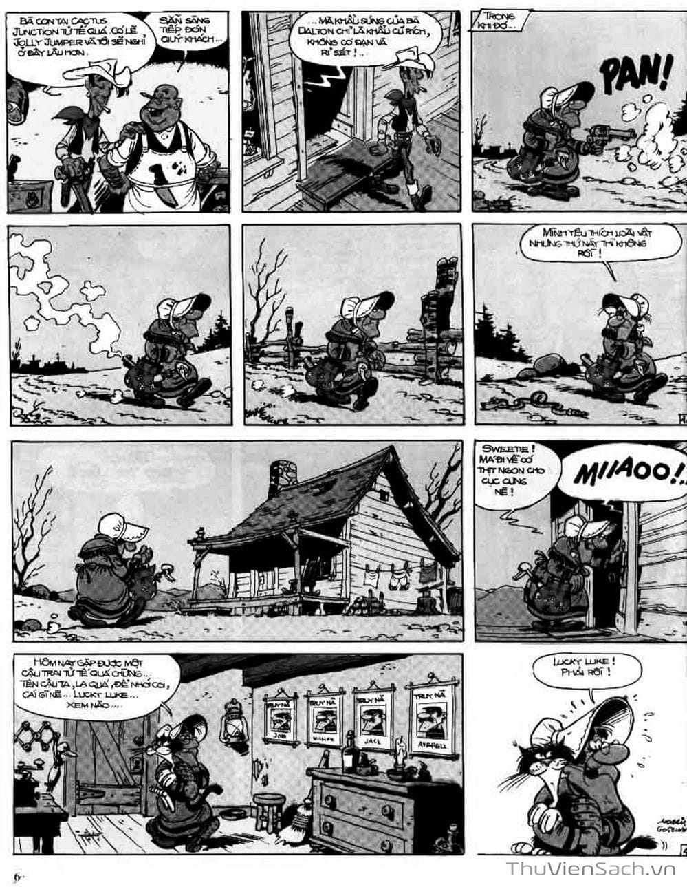 Truyện Tranh Cuộc Phiêu Lưu Kỳ Thú Của Lucky Luke trang 3