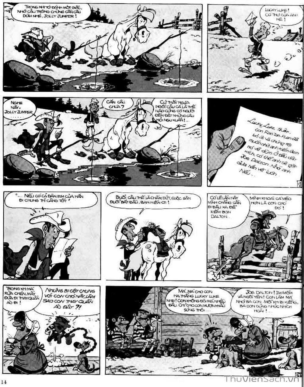 Truyện Tranh Cuộc Phiêu Lưu Kỳ Thú Của Lucky Luke trang 3
