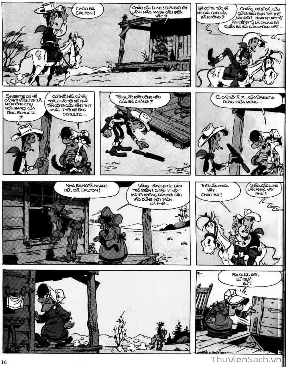 Truyện Tranh Cuộc Phiêu Lưu Kỳ Thú Của Lucky Luke trang 3