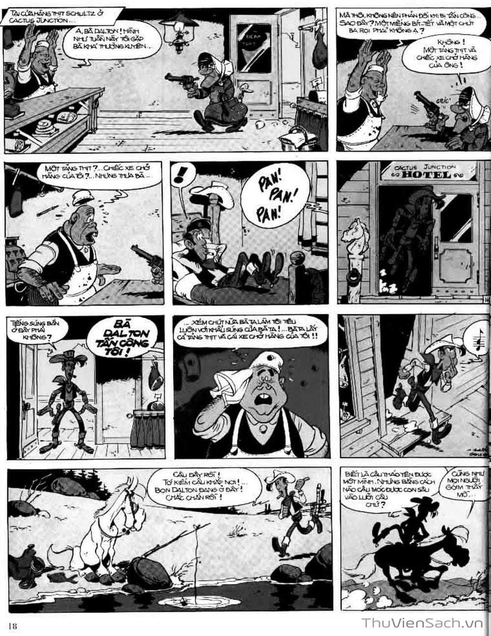 Truyện Tranh Cuộc Phiêu Lưu Kỳ Thú Của Lucky Luke trang 3