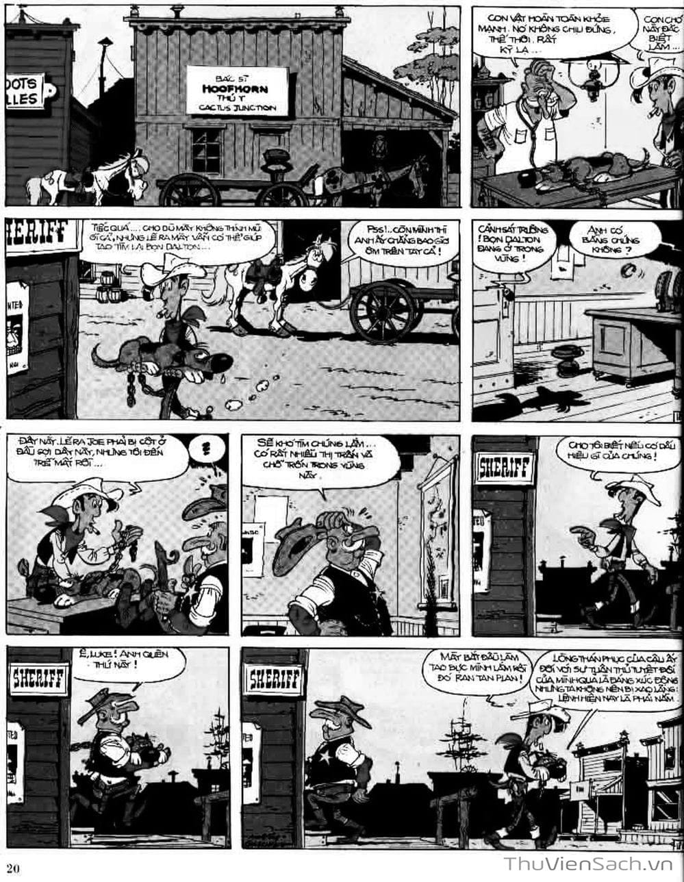 Truyện Tranh Cuộc Phiêu Lưu Kỳ Thú Của Lucky Luke trang 3