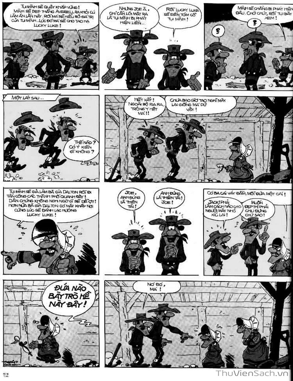 Truyện Tranh Cuộc Phiêu Lưu Kỳ Thú Của Lucky Luke trang 3