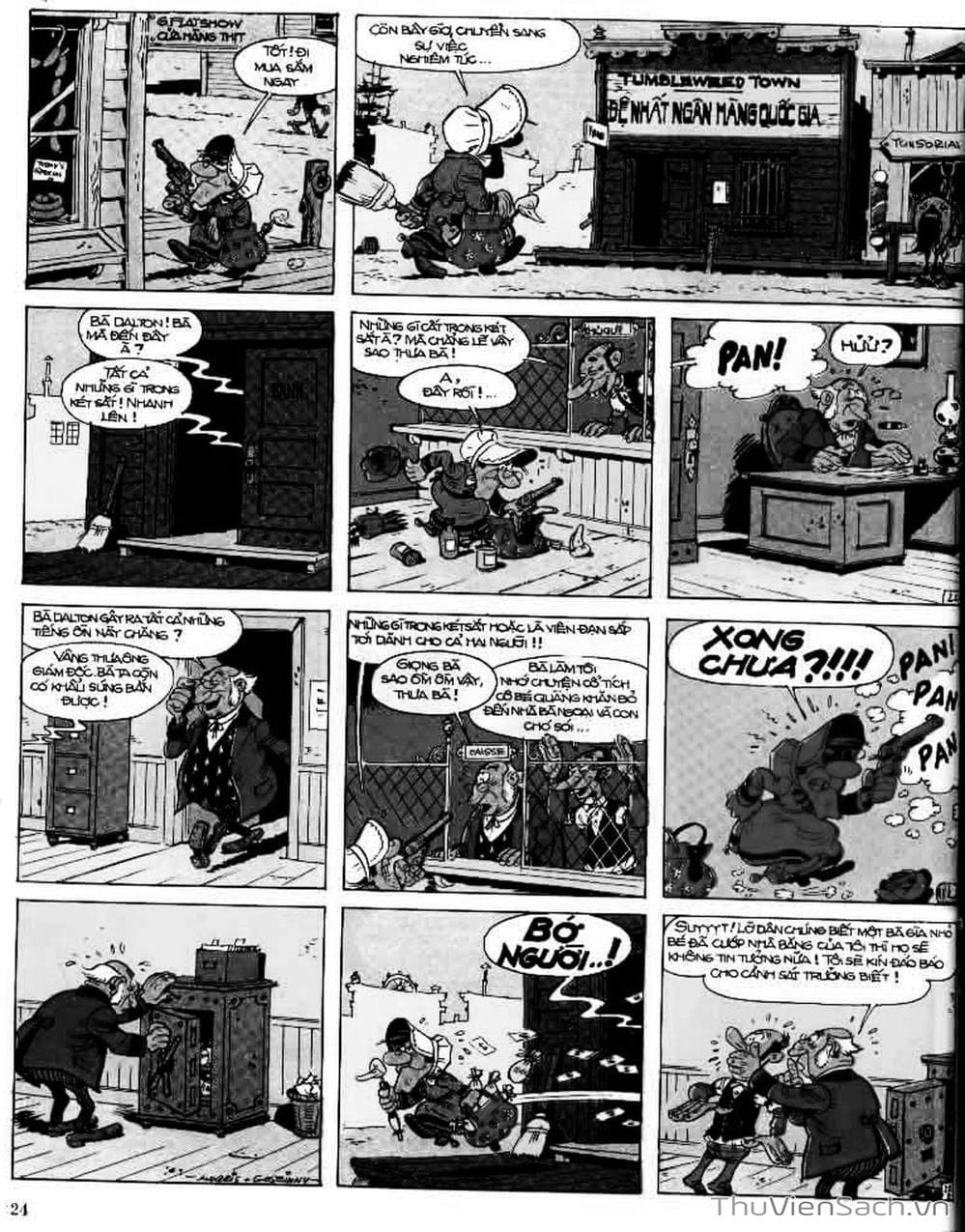 Truyện Tranh Cuộc Phiêu Lưu Kỳ Thú Của Lucky Luke trang 3