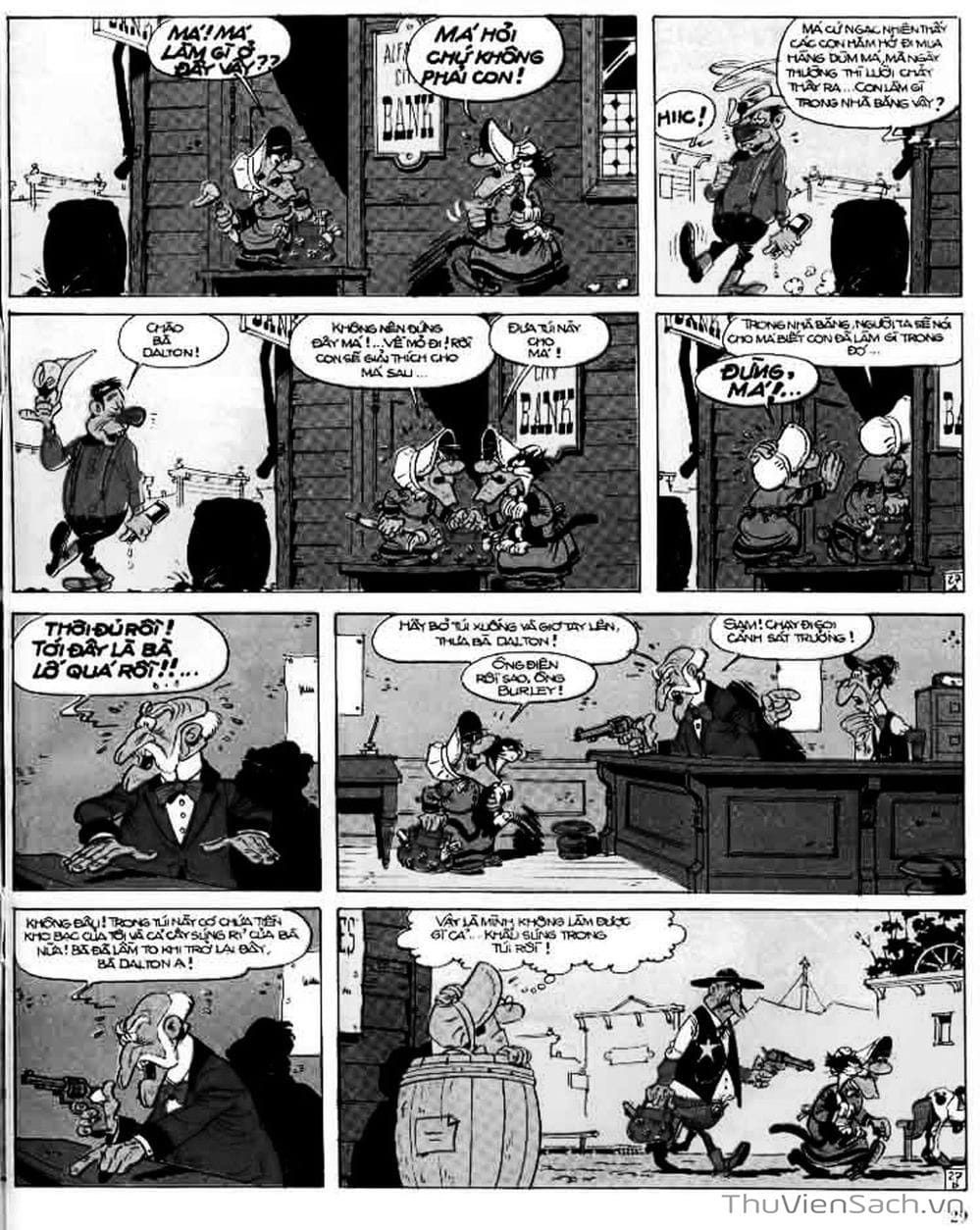 Truyện Tranh Cuộc Phiêu Lưu Kỳ Thú Của Lucky Luke trang 3