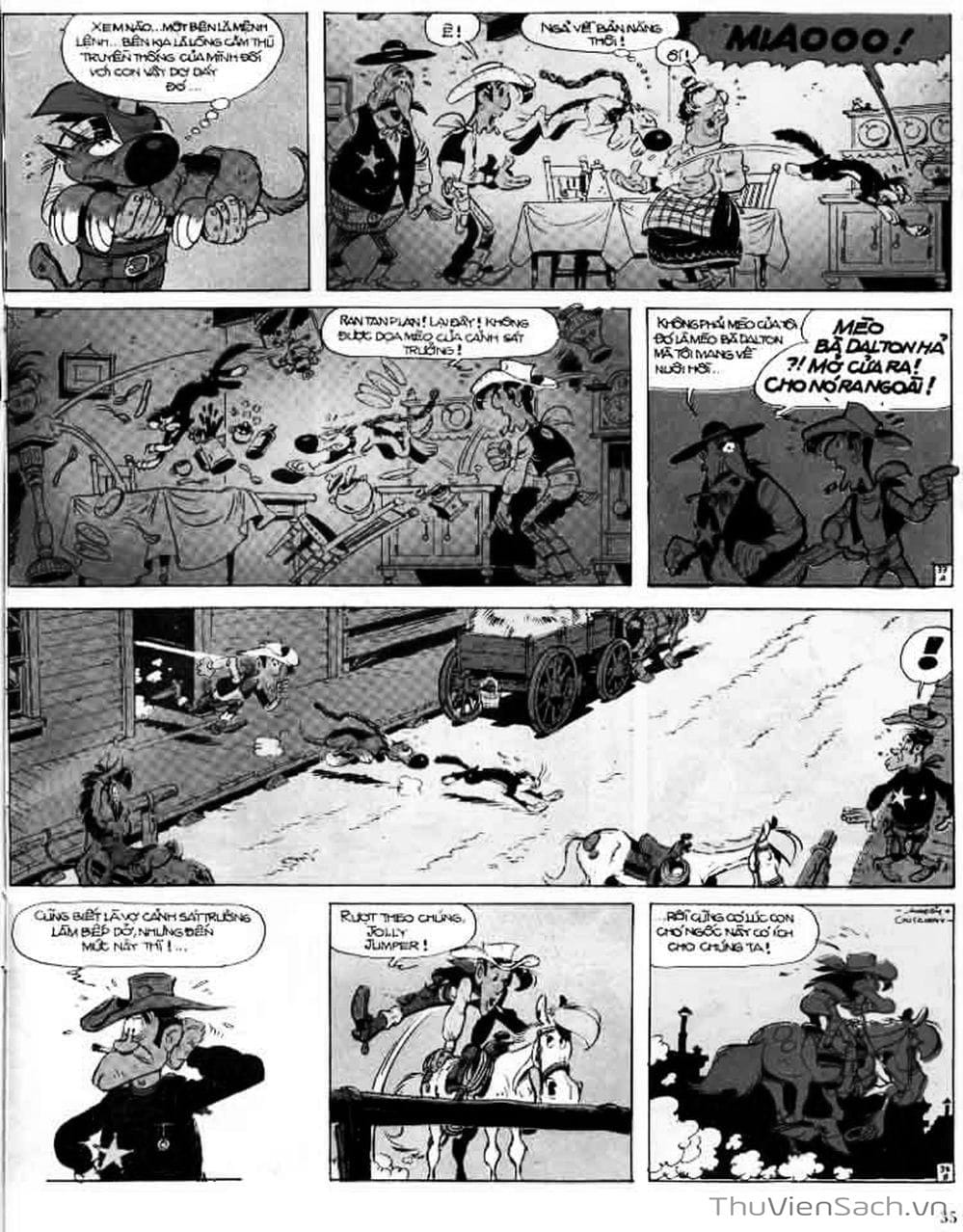 Truyện Tranh Cuộc Phiêu Lưu Kỳ Thú Của Lucky Luke trang 3