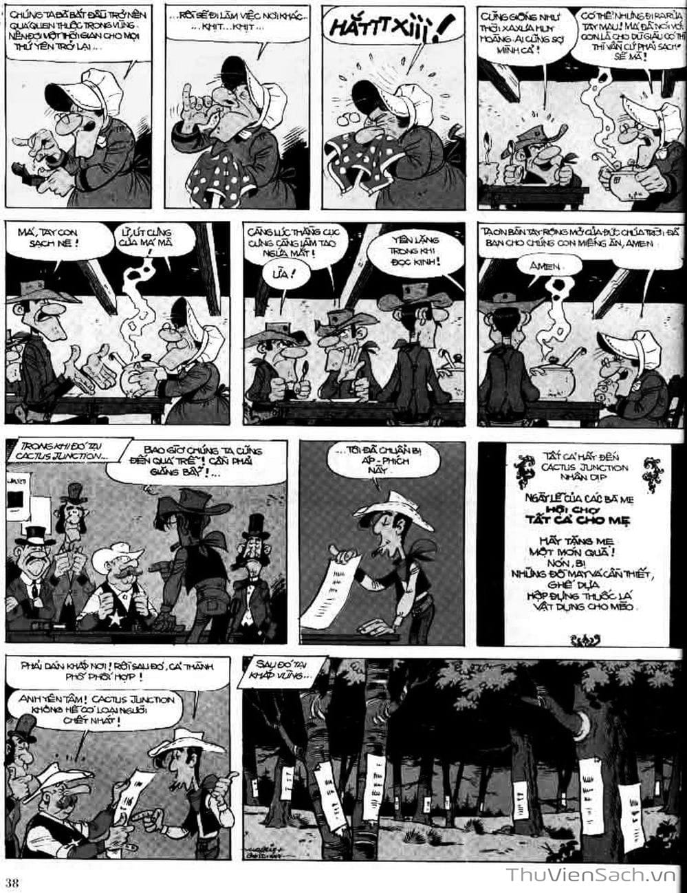 Truyện Tranh Cuộc Phiêu Lưu Kỳ Thú Của Lucky Luke trang 3
