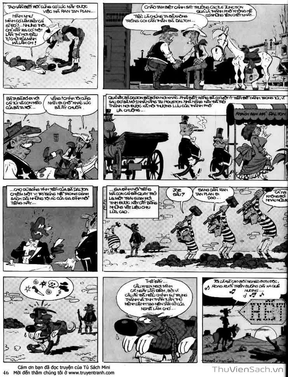 Truyện Tranh Cuộc Phiêu Lưu Kỳ Thú Của Lucky Luke trang 3