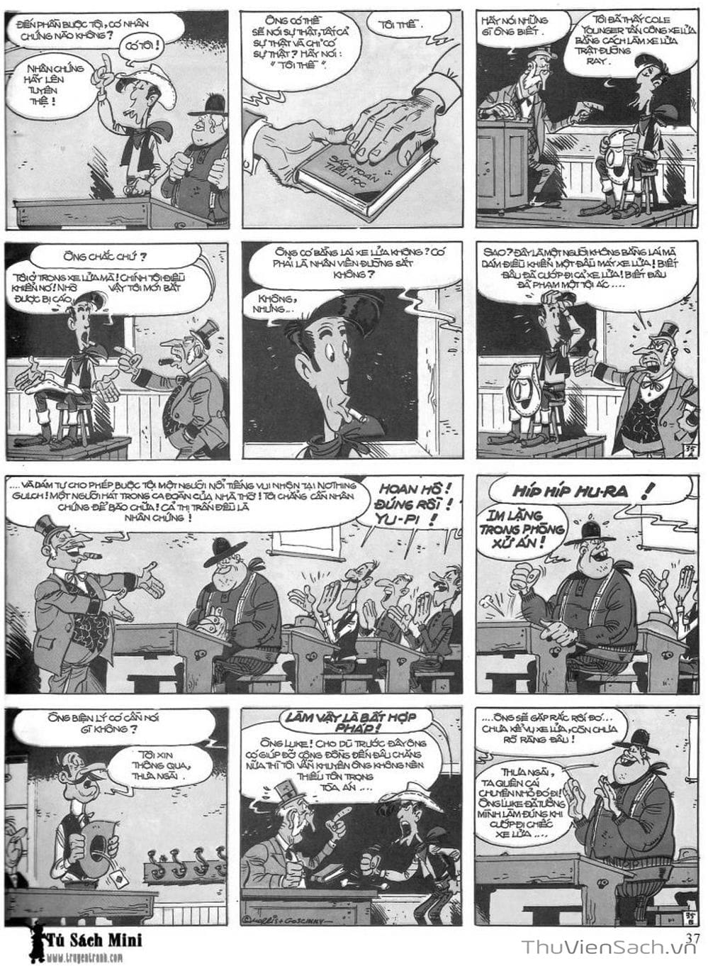 Truyện Tranh Cuộc Phiêu Lưu Kỳ Thú Của Lucky Luke trang 3
