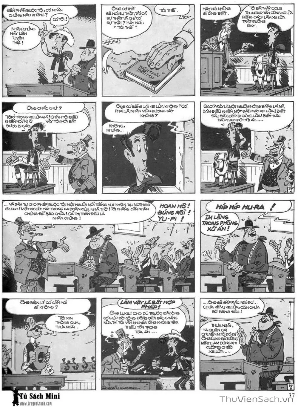Truyện Tranh Cuộc Phiêu Lưu Kỳ Thú Của Lucky Luke trang 3
