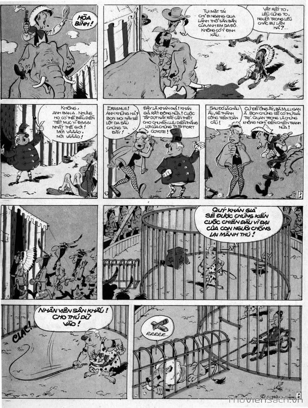 Truyện Tranh Cuộc Phiêu Lưu Kỳ Thú Của Lucky Luke trang 3