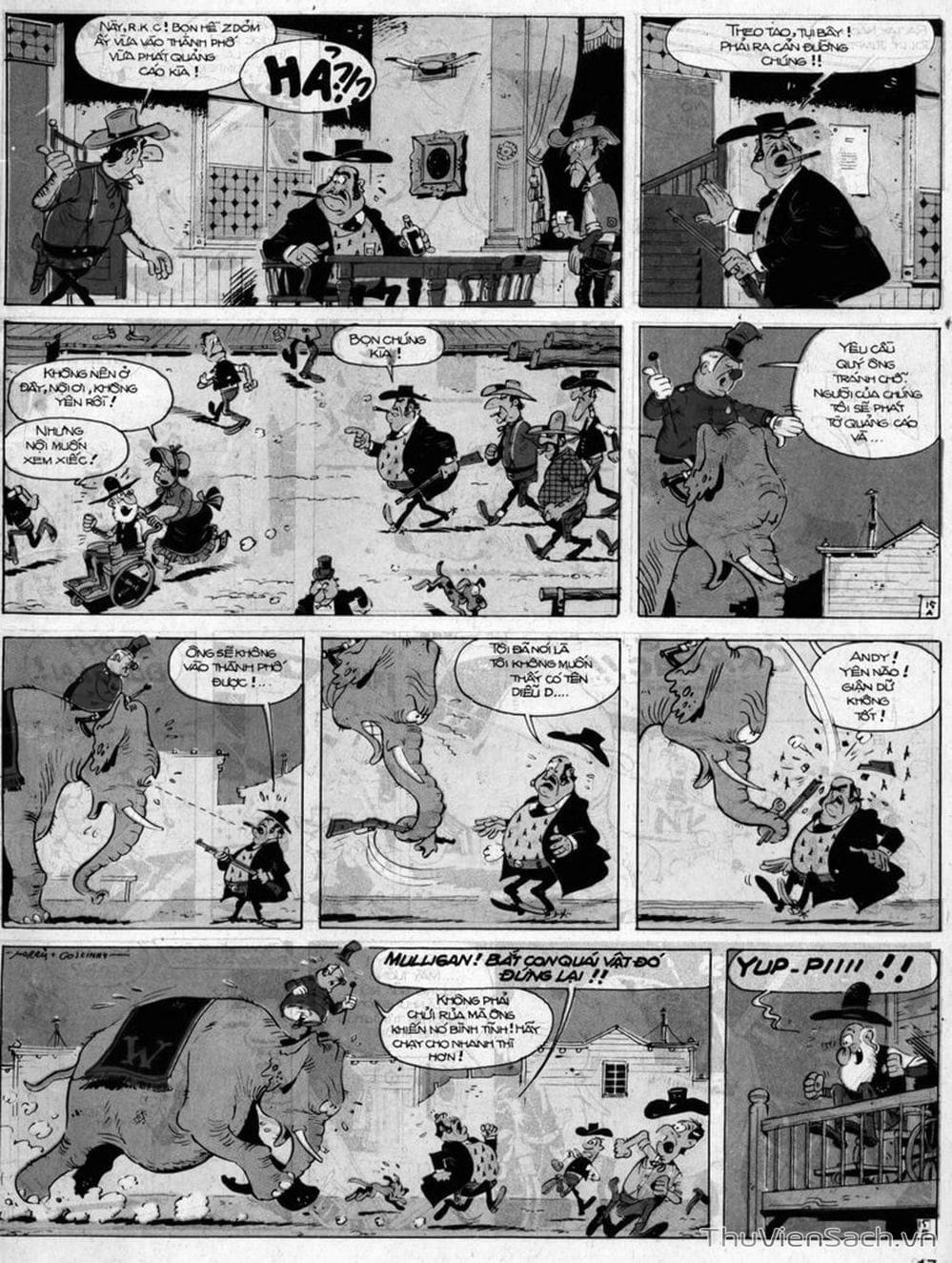 Truyện Tranh Cuộc Phiêu Lưu Kỳ Thú Của Lucky Luke trang 3