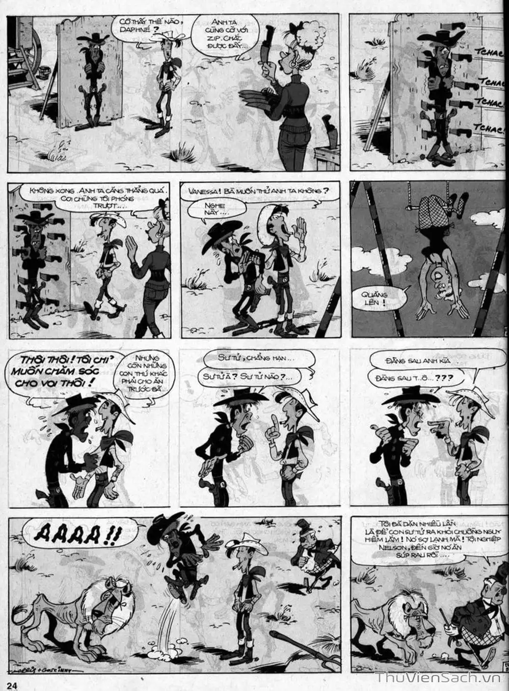 Truyện Tranh Cuộc Phiêu Lưu Kỳ Thú Của Lucky Luke trang 3