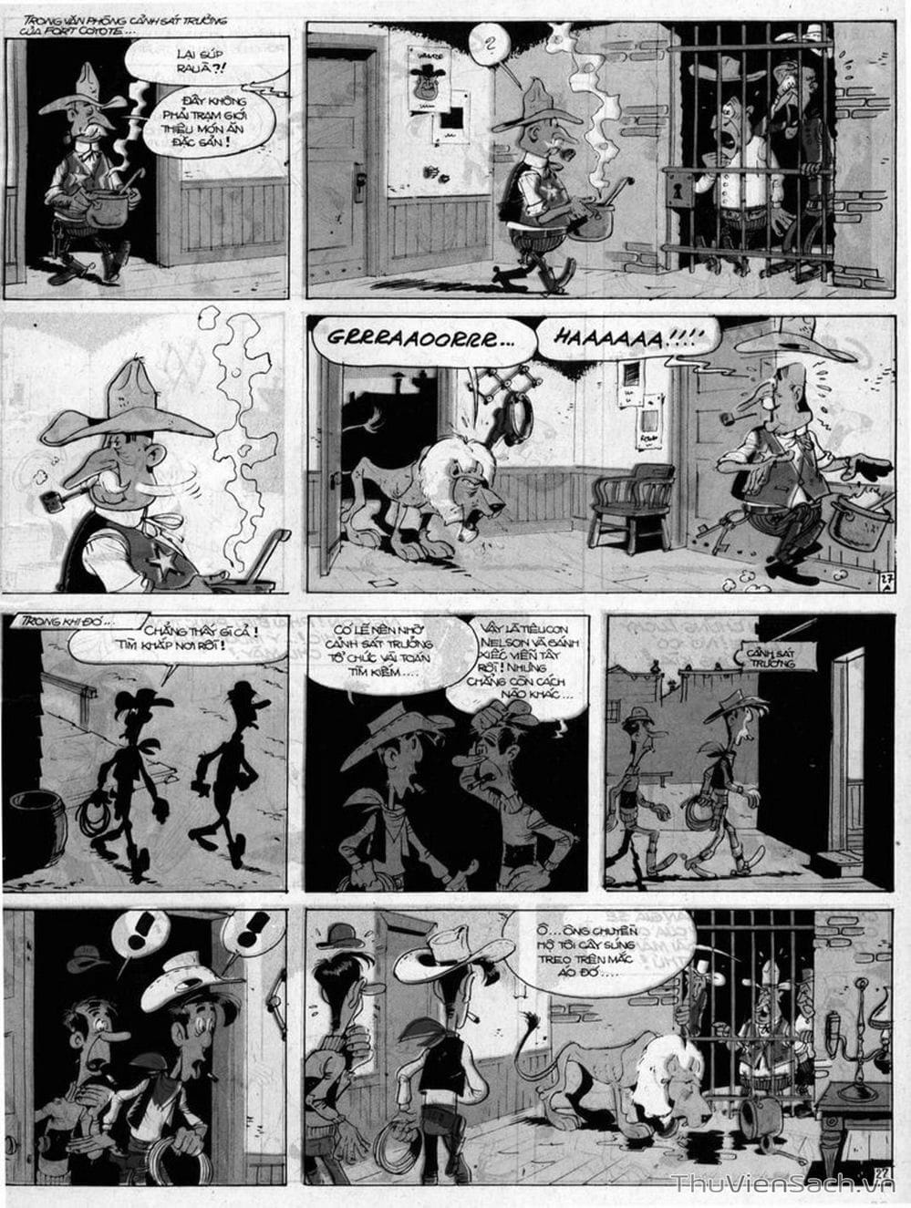 Truyện Tranh Cuộc Phiêu Lưu Kỳ Thú Của Lucky Luke trang 3
