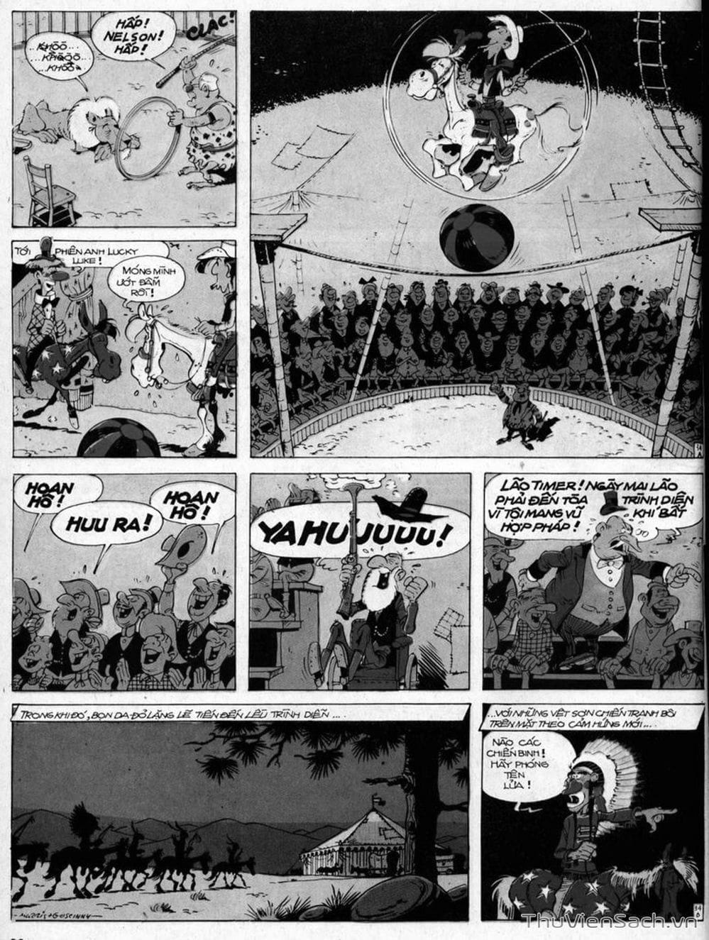 Truyện Tranh Cuộc Phiêu Lưu Kỳ Thú Của Lucky Luke trang 3
