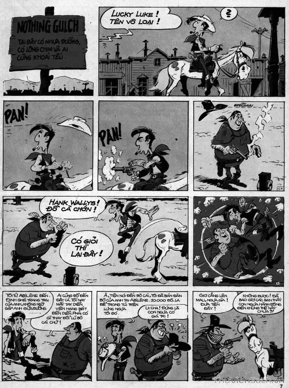 Truyện Tranh Cuộc Phiêu Lưu Kỳ Thú Của Lucky Luke trang 3