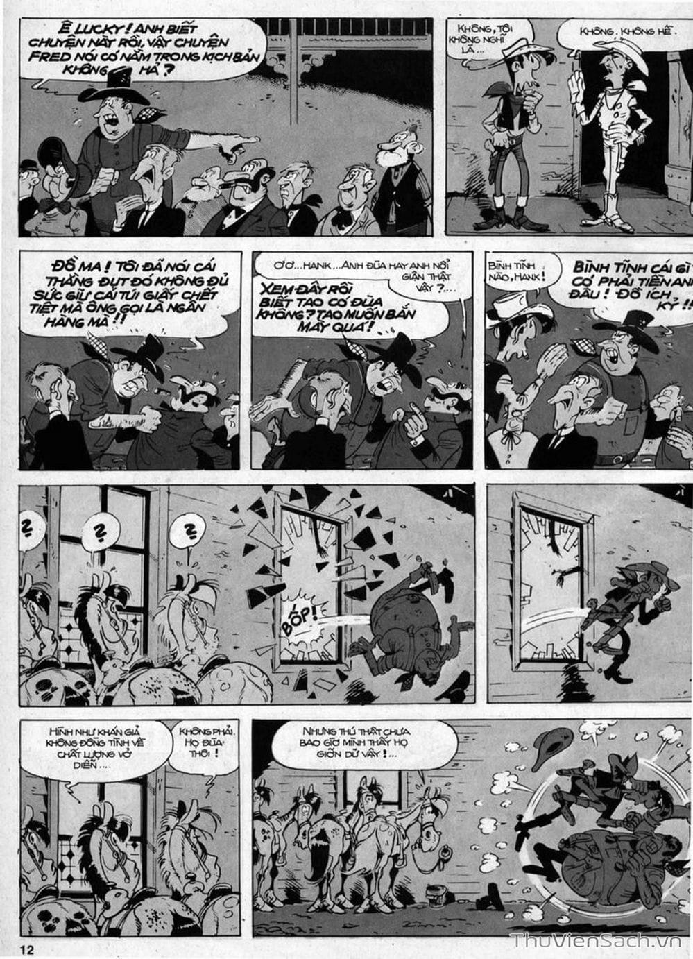 Truyện Tranh Cuộc Phiêu Lưu Kỳ Thú Của Lucky Luke trang 3