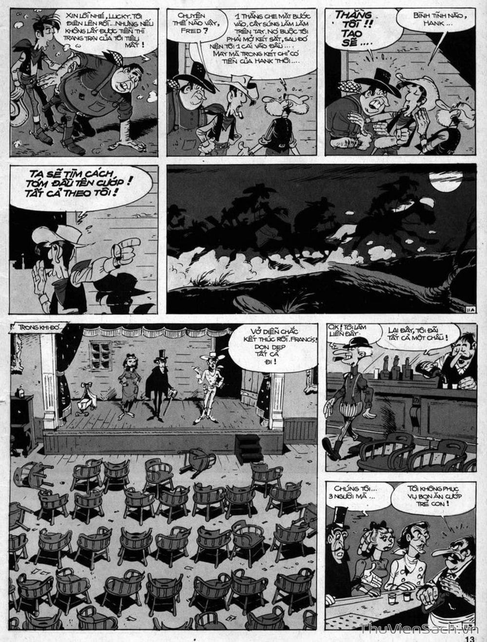 Truyện Tranh Cuộc Phiêu Lưu Kỳ Thú Của Lucky Luke trang 3