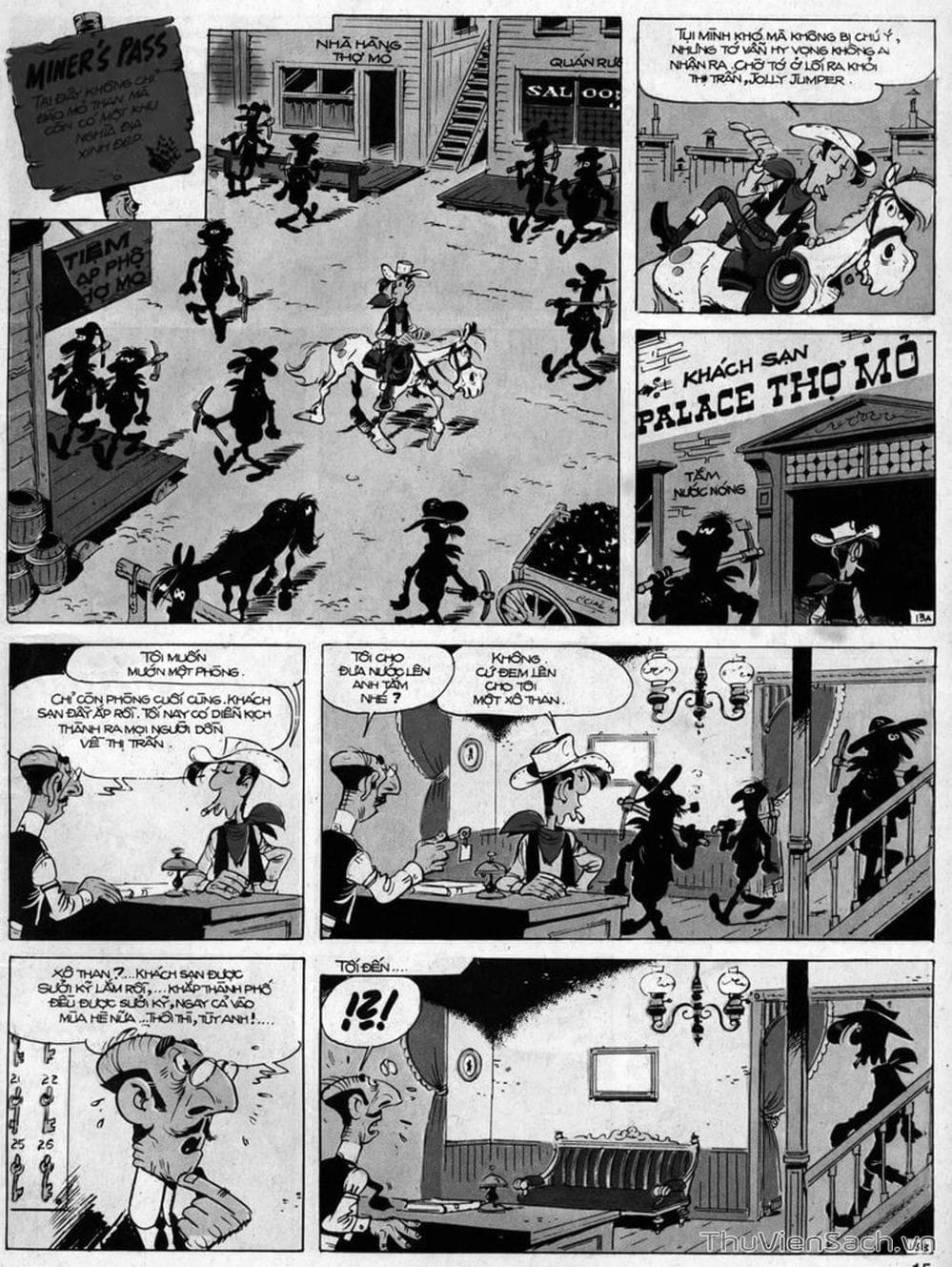 Truyện Tranh Cuộc Phiêu Lưu Kỳ Thú Của Lucky Luke trang 3