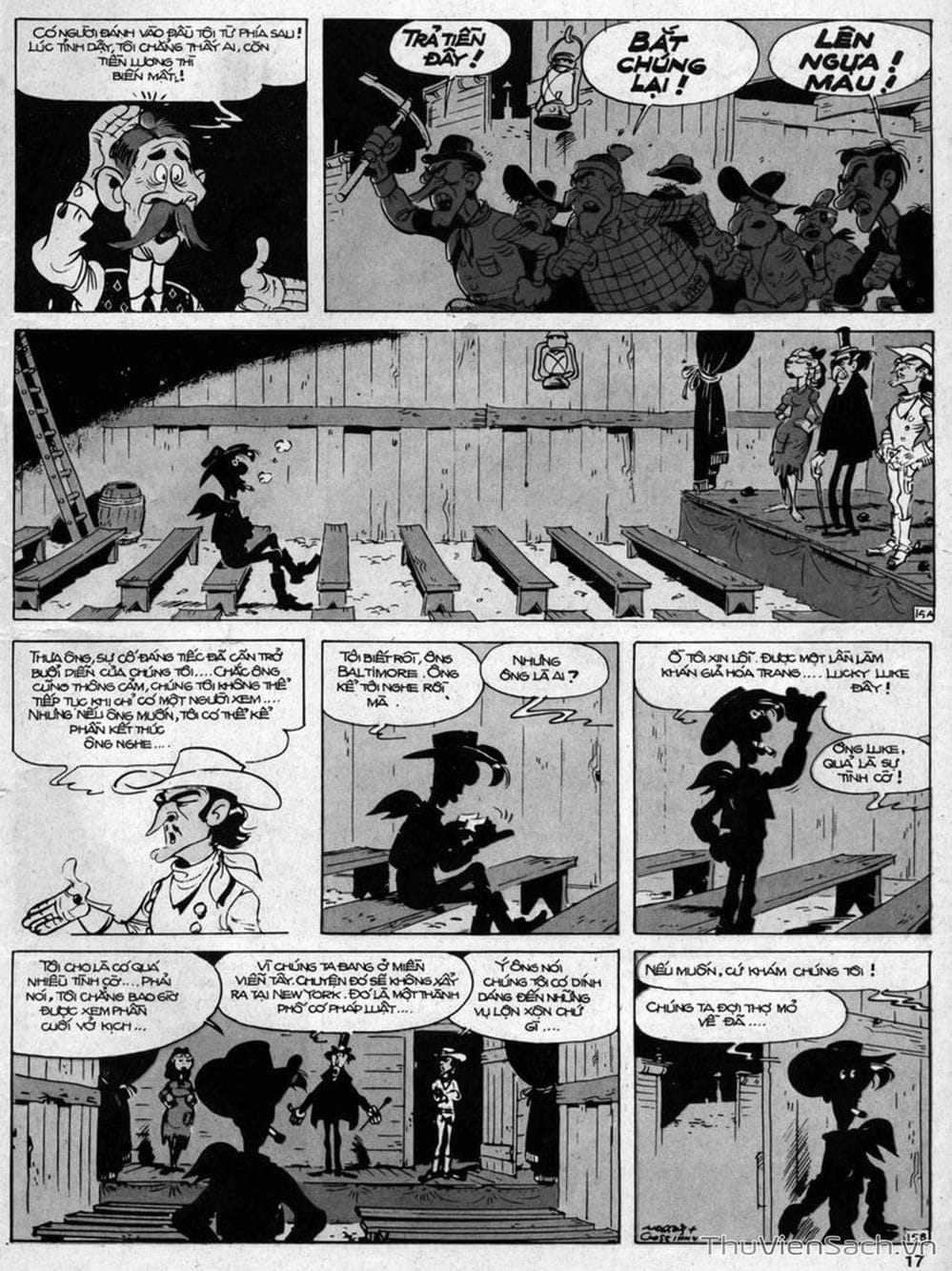 Truyện Tranh Cuộc Phiêu Lưu Kỳ Thú Của Lucky Luke trang 3