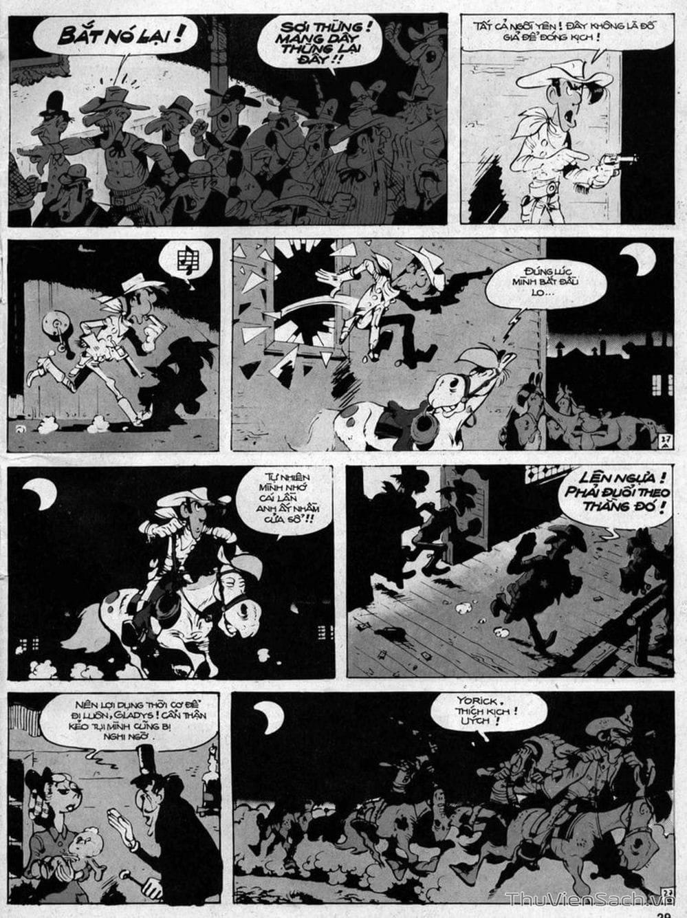 Truyện Tranh Cuộc Phiêu Lưu Kỳ Thú Của Lucky Luke trang 3