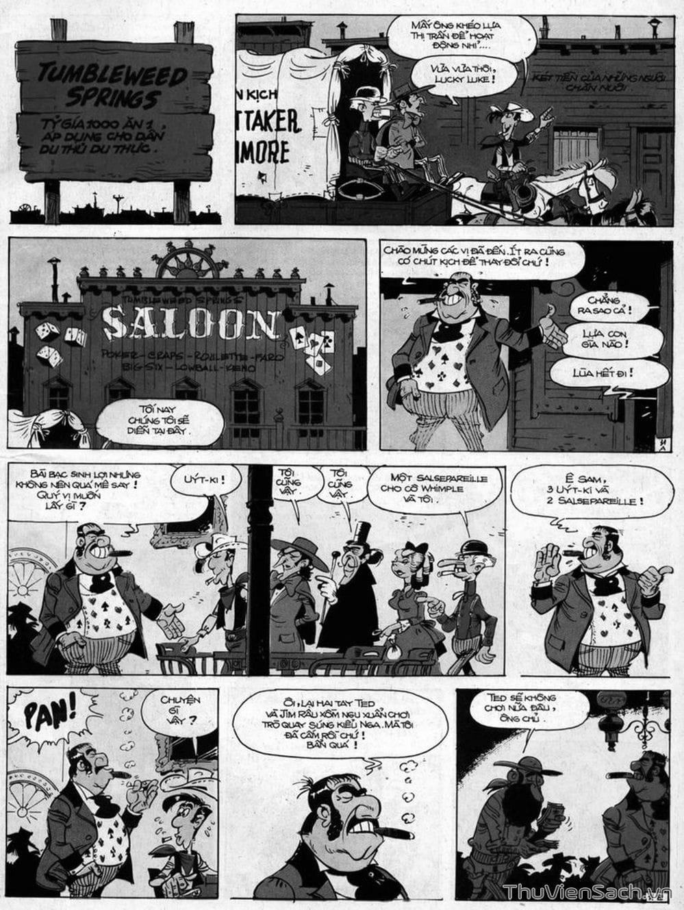 Truyện Tranh Cuộc Phiêu Lưu Kỳ Thú Của Lucky Luke trang 3