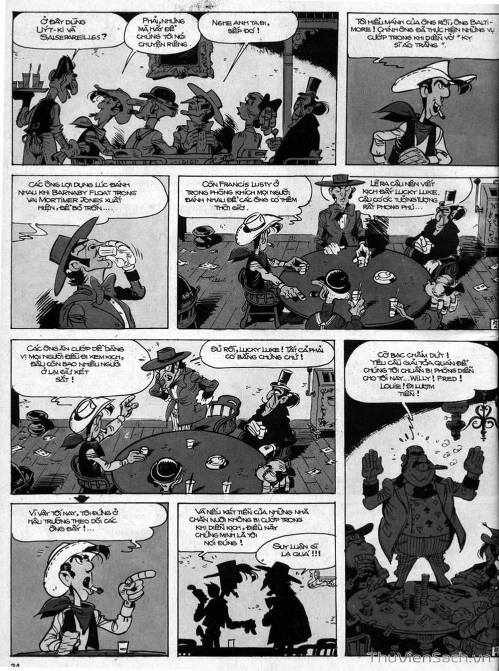 Truyện Tranh Cuộc Phiêu Lưu Kỳ Thú Của Lucky Luke trang 3