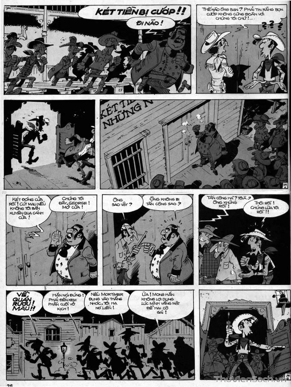 Truyện Tranh Cuộc Phiêu Lưu Kỳ Thú Của Lucky Luke trang 3